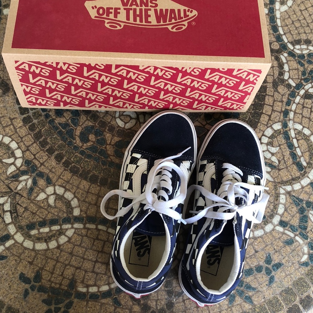 Checkered vans